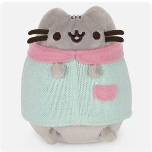 Brand New 9” Pusheen Cat Festive Sweater Plushy